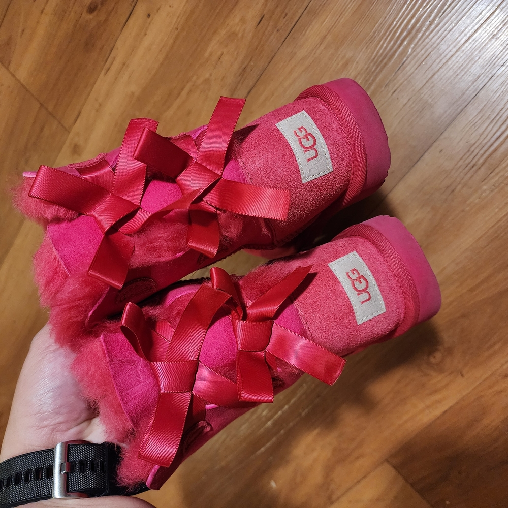 UGG Kids Pink Boots
